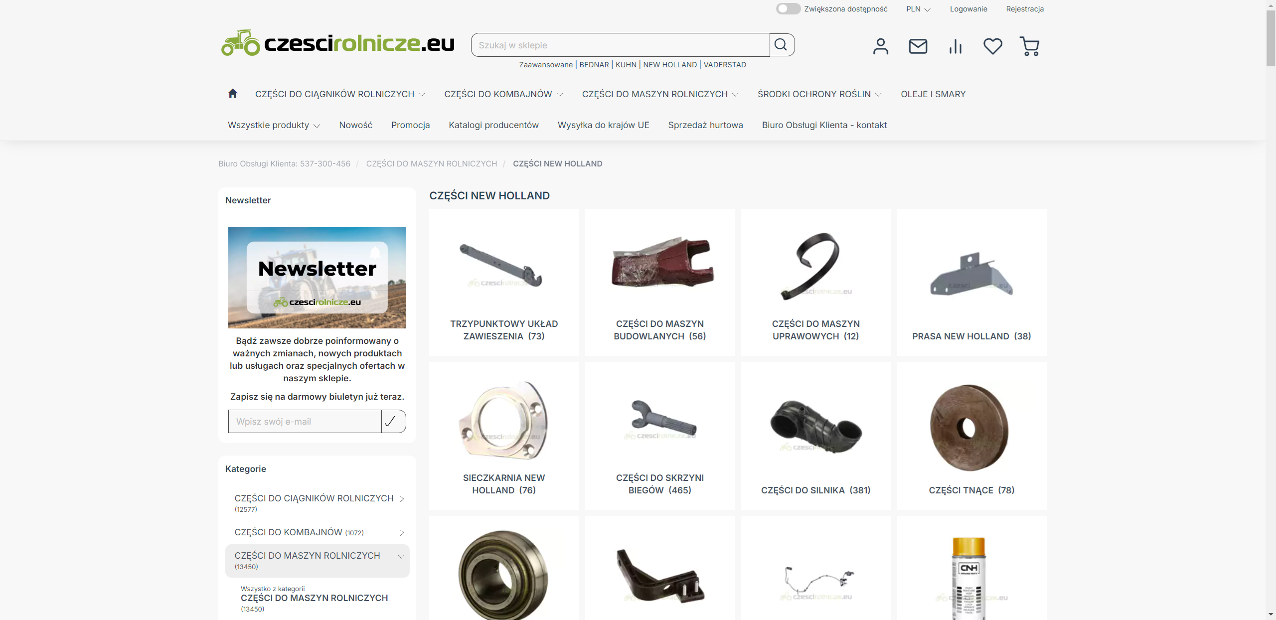 Jakie części New Holland psują się najczęściej?