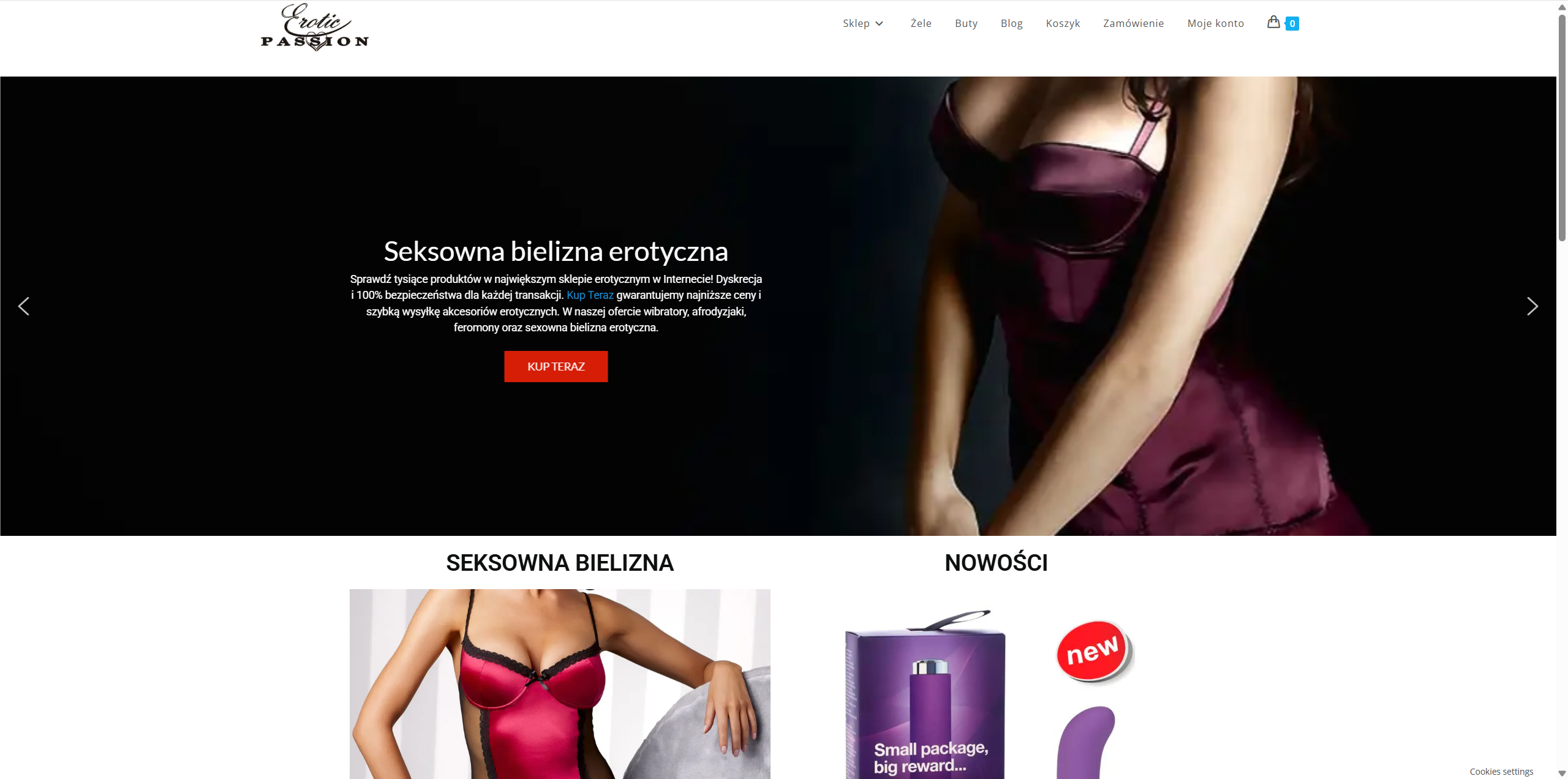 Najczęściej wybierane produkty w sklepach erotycznych online