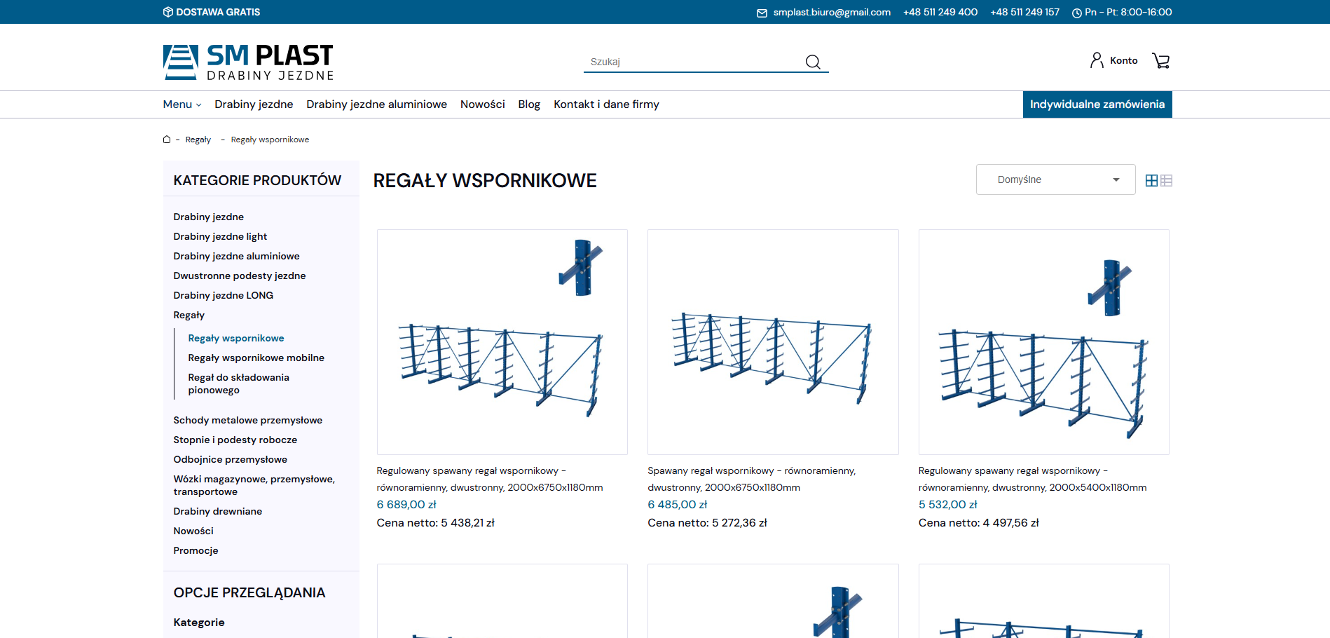 Regały wspornikowe w logistyce i przemyśle – sposób na efektywne zarządzanie przestrzenią magazynową
