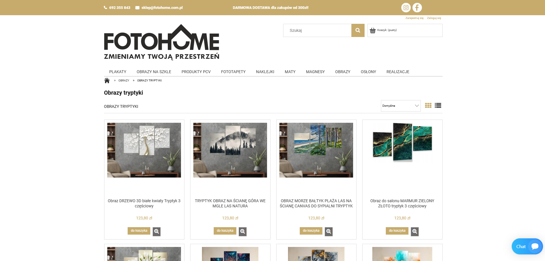 Obrazy tryptyki - jak stworzyć efektowną ścianę galerii w swoim salonie?