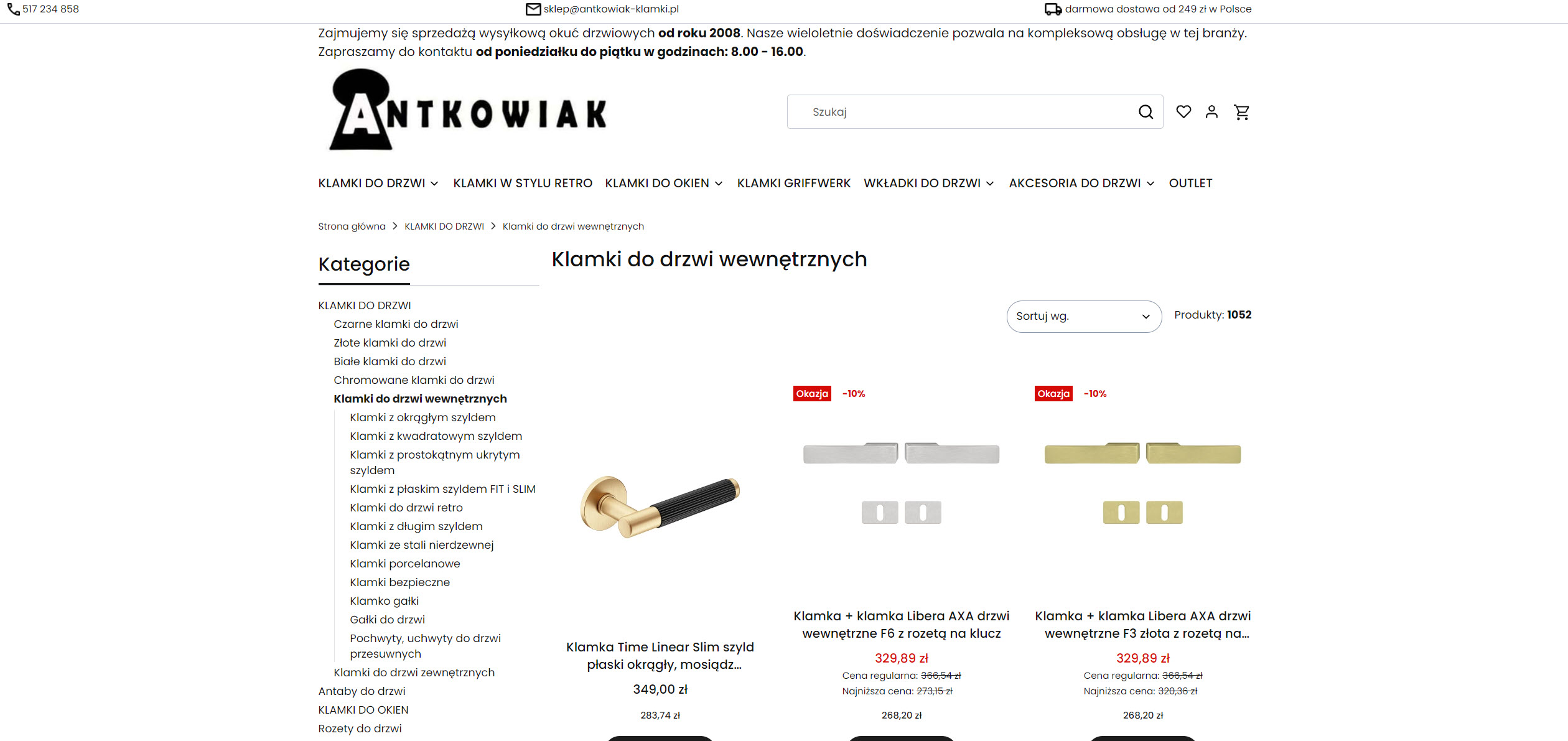 Wnętrze z klasą - jak dobrać klamki do drzwi wewnętrznych?