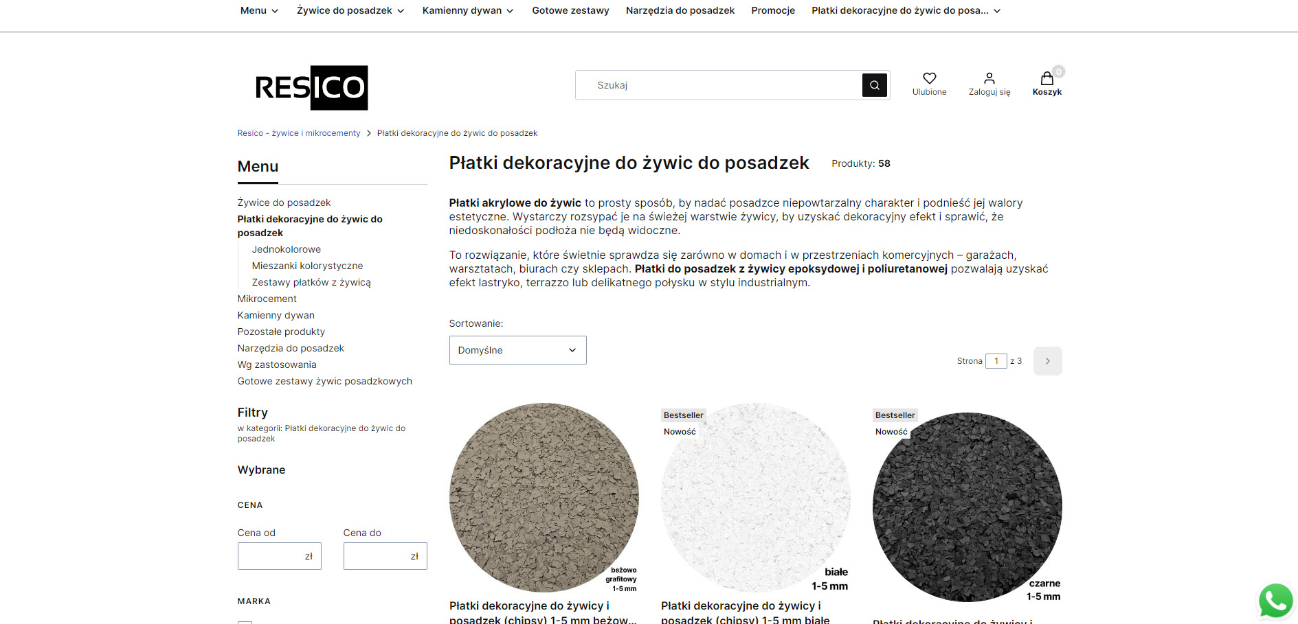 Płatki do żywicy - hit wśród projektantów wnętrz i wykonawców