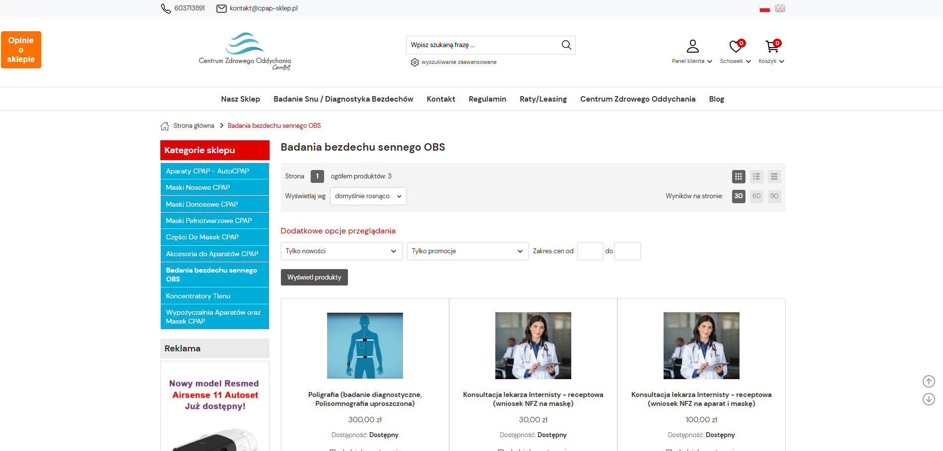 Badania bezdechu sennego – domowe testy czy diagnostyka w klinice?