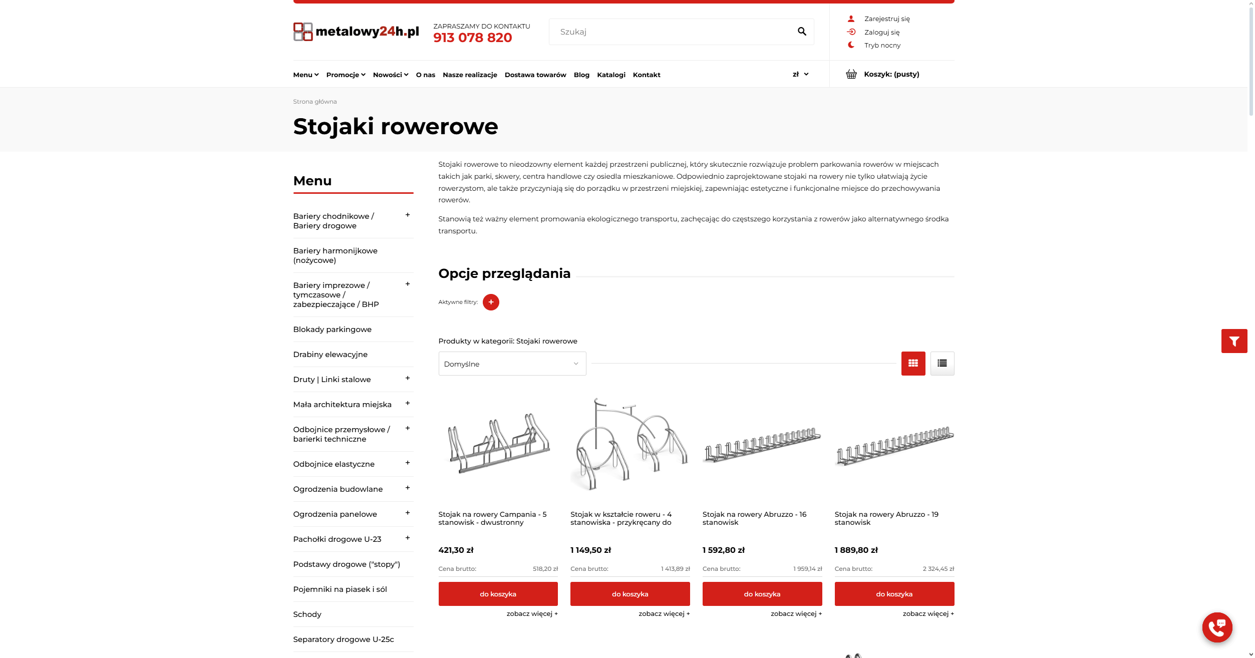Metalowe stojaki rowerowe - zalety i zastosowanie
