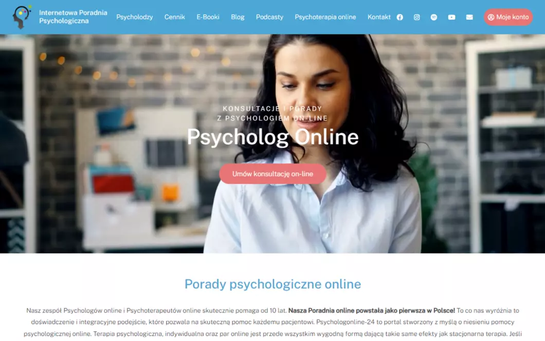 Pomoc psychologiczna online | Psycholog Online