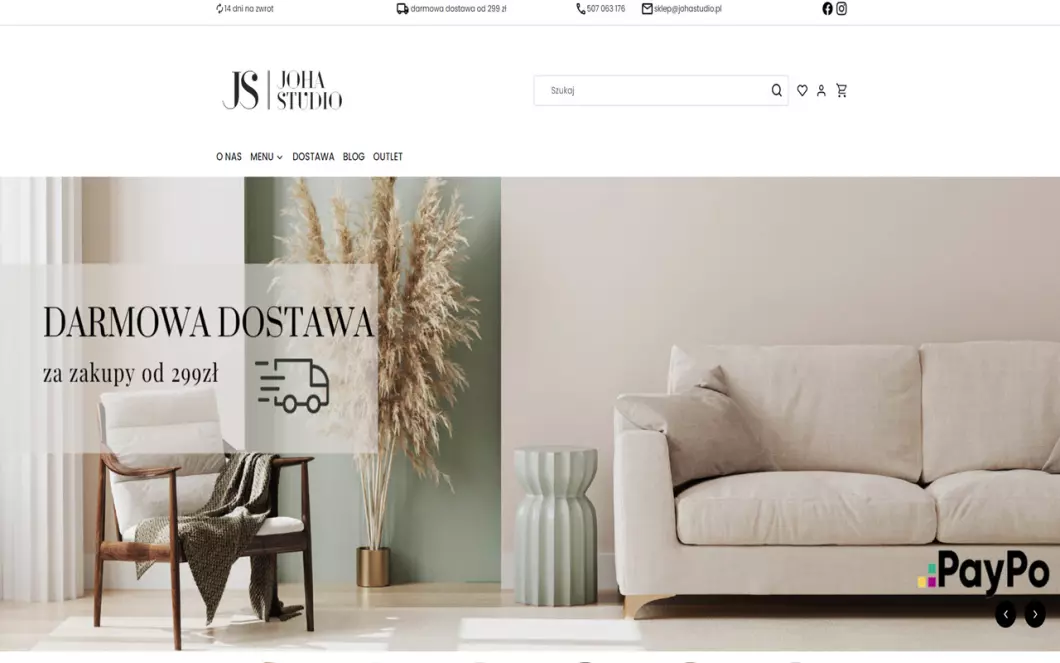 Uchwyty meblowe mosiężne - Joha Studio