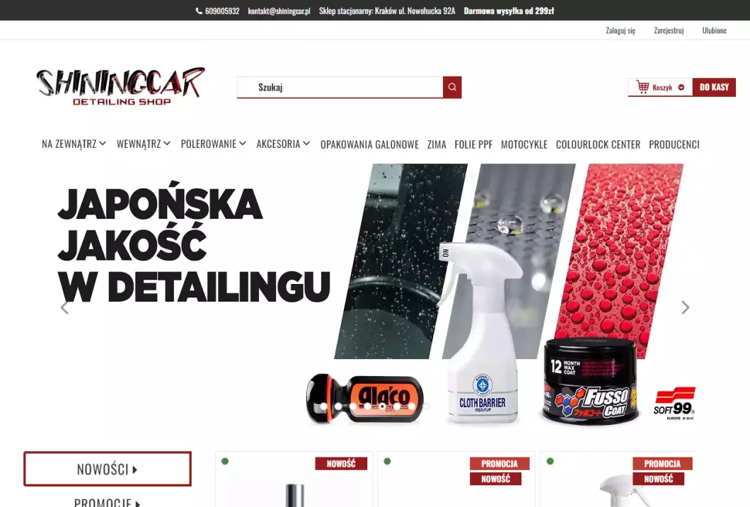 ShiningCar Auto Detailing Sklep